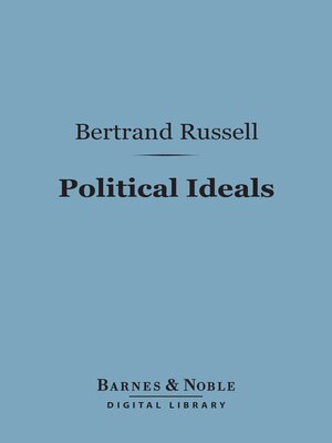 cover image of Political Ideals (Barnes & Noble Digital Library)